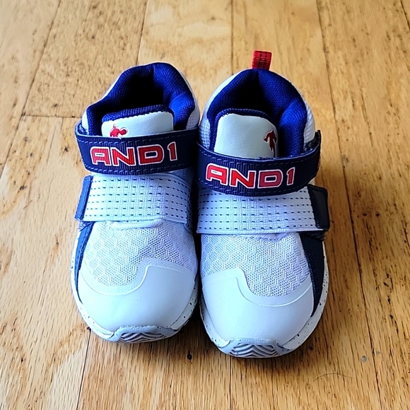 AND1 BASKETBALL SHOES/Sneakers Toddler Boy's size 7 - Picture 1 of 9